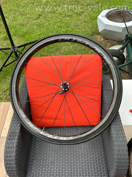 Paire de roue dura ace C40 R9100 a boyaux carbone - 3