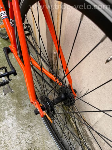 Peugeot LU01 Legend Orange – Fixie / Singlespeed – Taille 49 (S) - 3