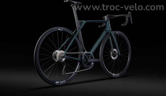 Velo De Route Lapierre Xelius Drs 7 0 Shimano Ultegra Di2 12v 700 Mm Vert 2026 T Xxl 195 203cm   Velo D Exposition - 3