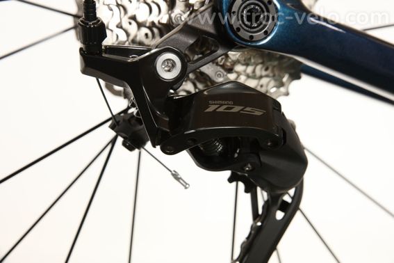 Velo De Route Lapierre Xelius Drs 5 0 Shimano 105 12v 700 Mm Bleu 2026 T L  180 192cm   Velo D Exposition - 6
