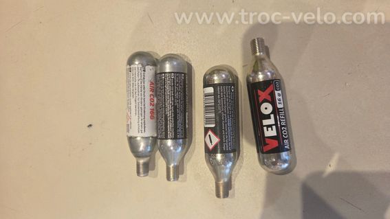 Lot cartouches CO2 16g - 4