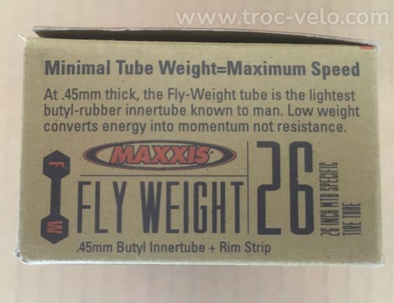 Chambre à air Maxxis Fly Weight 26 Presta Neuf - 5