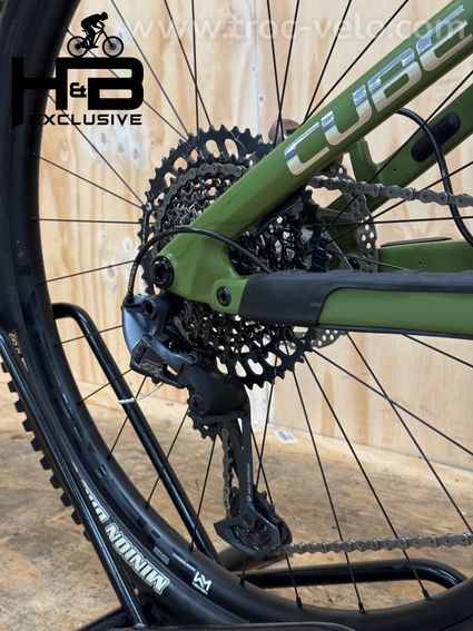 Cube Stereo ONE77 C:68 TM Carbon 29 pouces VTT Sram GX 2024 - 12