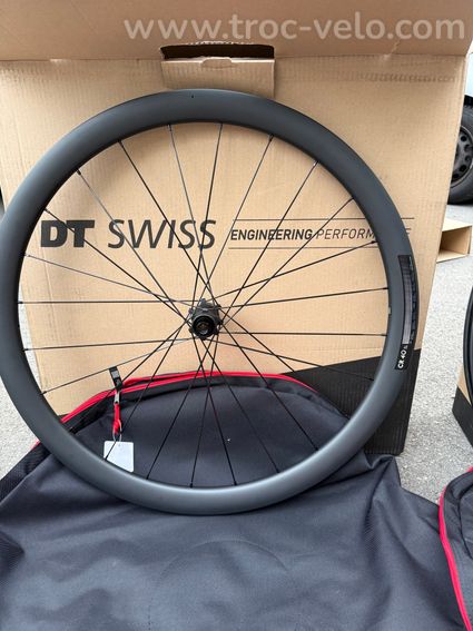 Roues CR 40 SL Carbon – 40 mm – Tubeless Ready – neuves - 2