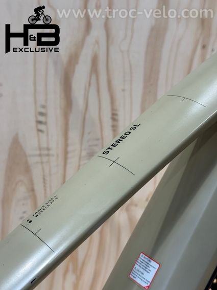 Cube Stereo Hybrid 160 HPC SL 750 Carbon VTT électrique Shimano XT 2022 - 8