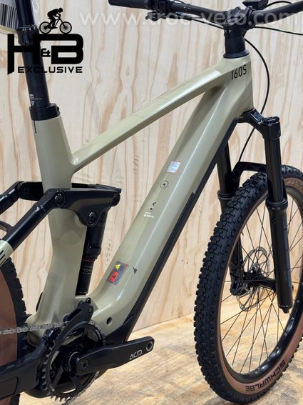 Cube Stereo Hybrid 160 HPC SL 750 Carbon VTT électrique Shimano XT 2022 - 11