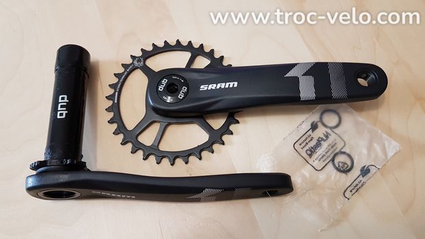 Neuf Pédalier SRAM X1 12v DUB Mono Plateau 32 dents 170 mm Boost Eagle - 1