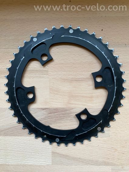 Plateau TA 46 dents extérieur noir - 2