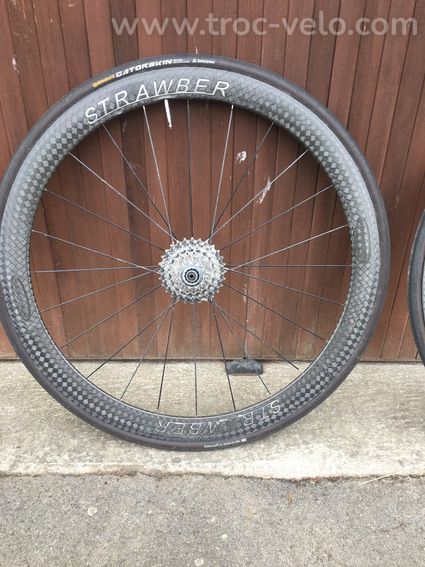 Paire roue strawber (Corima) - 5