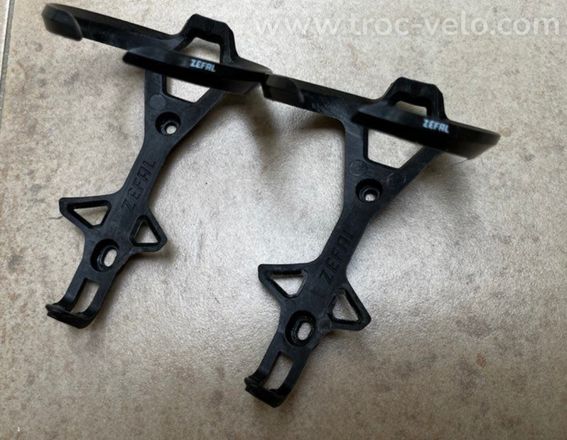 Paire de porte-bidons Zefal Pulse L2 noirs - Bon état - 10
