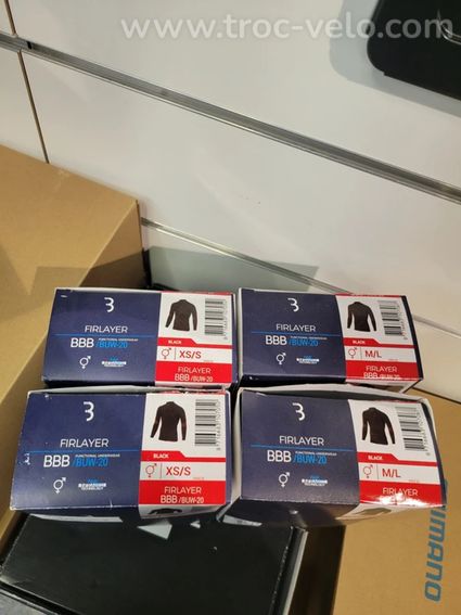 Sous-maillots de vélo BBB noir et rouge - 4