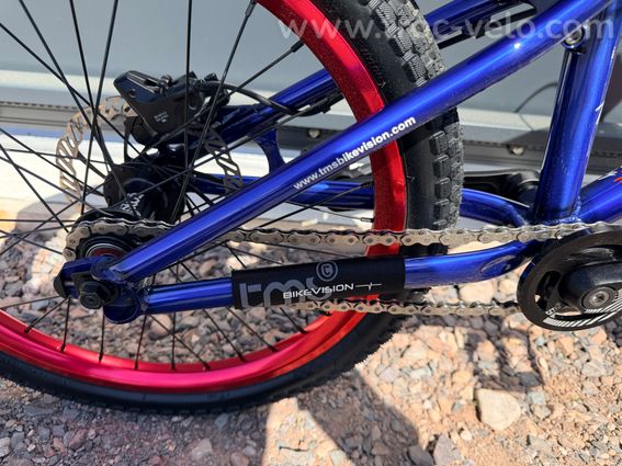 Vélo VTT Street Trial TMS Silex V4 20 Pouces Deep Blue Comme Neuf - 2
