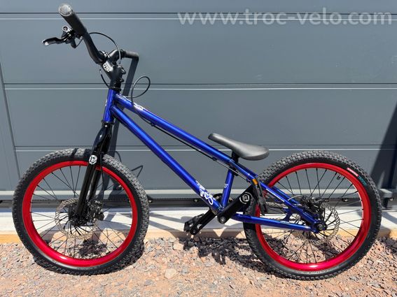 Vélo VTT Street Trial TMS Silex V4 20 Pouces Deep Blue Comme Neuf - 5