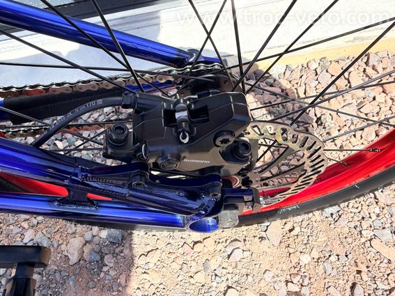 Vélo VTT Street Trial TMS Silex V4 20 Pouces Deep Blue Comme Neuf - 6