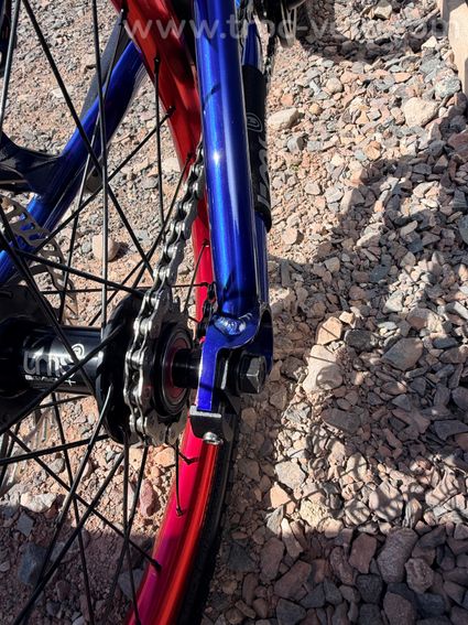 Vélo VTT Street Trial TMS Silex V4 20 Pouces Deep Blue Comme Neuf - 7