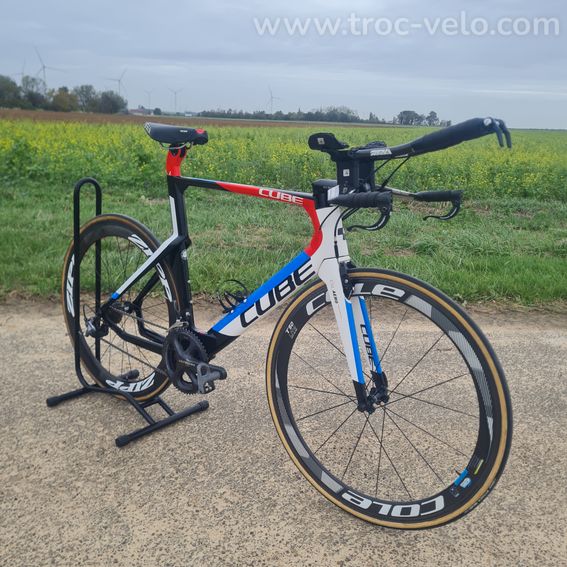 Vélo de triathlon Cube Aerium CSL Aero C:62 – Taille L – Carbone - 2