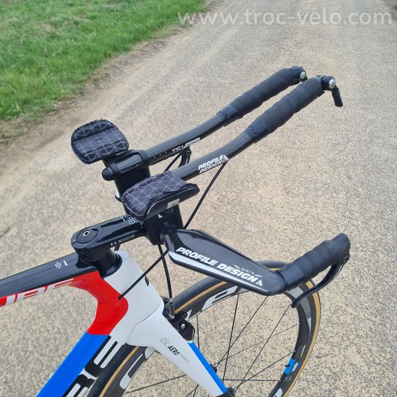 Vélo de triathlon Cube Aerium CSL Aero C:62 – Taille L – Carbone - 11