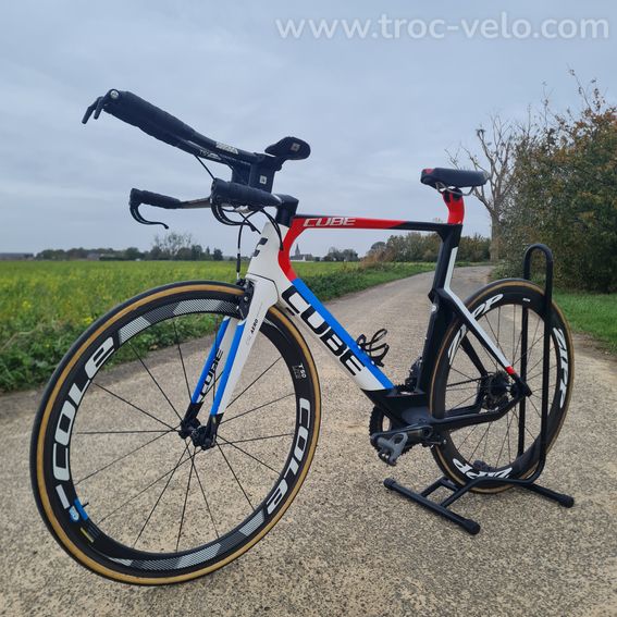 Vélo de triathlon Cube Aerium CSL Aero C:62 – Taille L – Carbone - 13