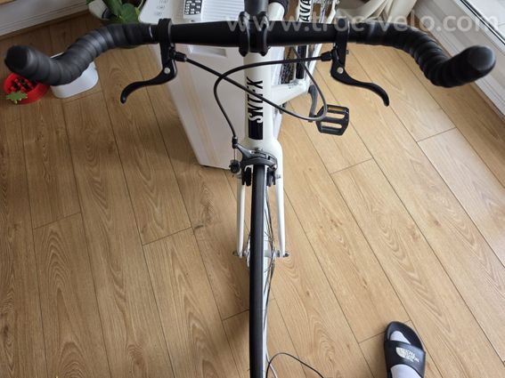 Vélo Fixie Santafixie Raval All White 60mm Taille 58 cm - 3