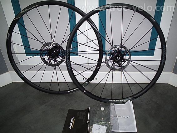 Roues Gravel Miche Graff DX AXY neuves 0km - 2
