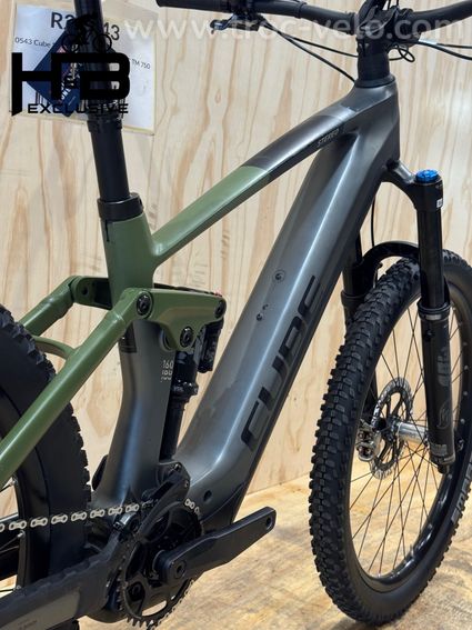 Cube Stereo Hybrid 160 HPC TM 750 Carbon VTT électrique Sram GX 2024 - 12