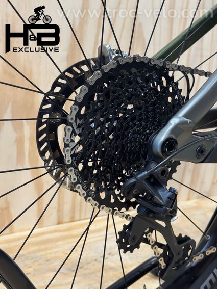 Cube Stereo Hybrid 160 HPC TM 750 Carbon VTT électrique Sram GX 2024 - 15