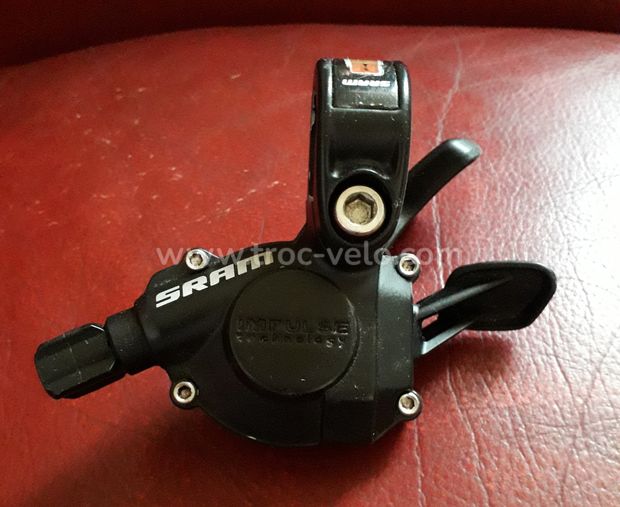 Manette Shifter Sram Impulse avant gauche triple vitesses en Tbé - 1