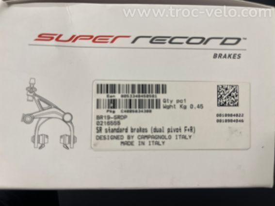 Etriers Super Record patins  - 4