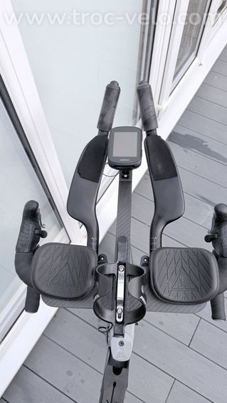 Barres aérodynamiques en fibre de carbone Canyon H36 Aerocockpit TT Triathlon - profil design BTA