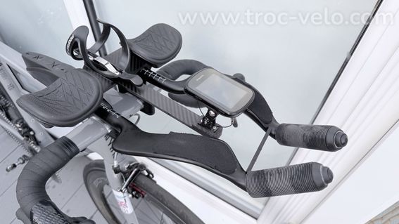 Barres aérodynamiques en fibre de carbone Canyon H36 Aerocockpit TT Triathlon - profil design BTA - 2