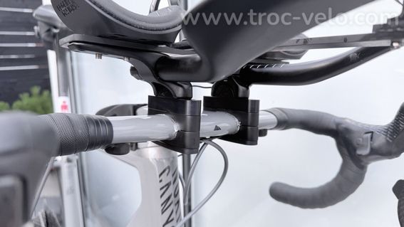 Barres aérodynamiques en fibre de carbone Canyon H36 Aerocockpit TT Triathlon - profil design BTA - 3