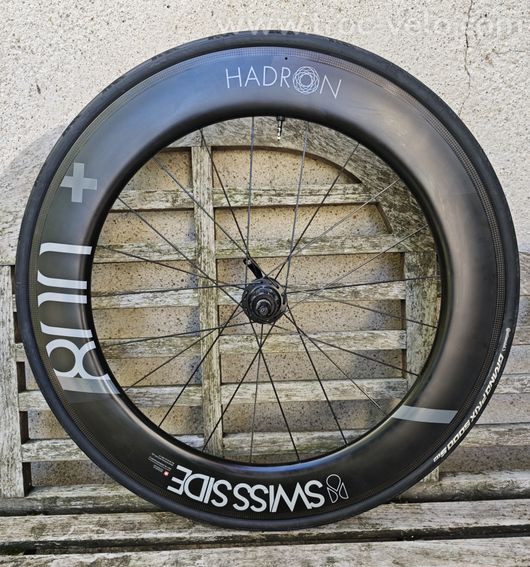 Roue arrière SWISS SIDE HADRON 800+ Freinage patins - 2