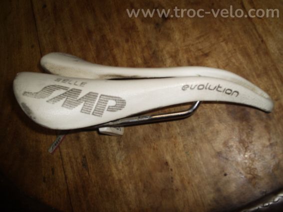 Selle SMP Evolution blanche proche du neuf + 2 autres - 5