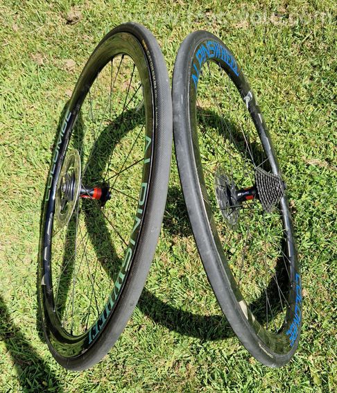 Roue carbone disque DT swiss 32mm - 2