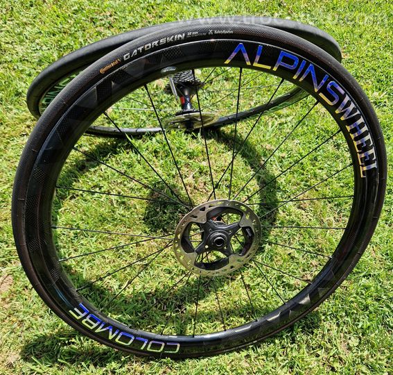 Roue carbone disque DT swiss 32mm - 3