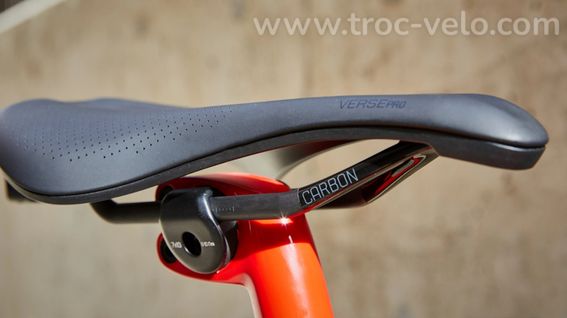 Selle BONTRAGER VERSE PRO Rails Carbone 155mm - 6