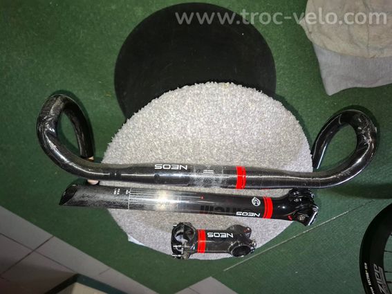 ensemble Cinelli Neos carbone potence/guidon/tige de selle