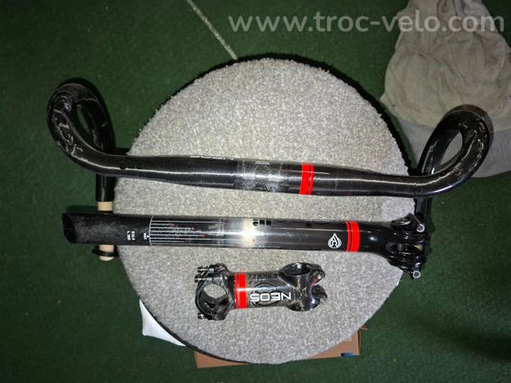 ensemble Cinelli Neos carbone potence/guidon/tige de selle - 2
