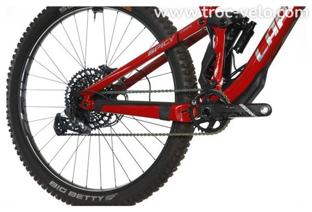 Produit Reconditionné - VTT Tout-Suspendu Lapierre Spicy Team CF Sram XO1 Eagle 12V 29' Rouge 2022 S - 3