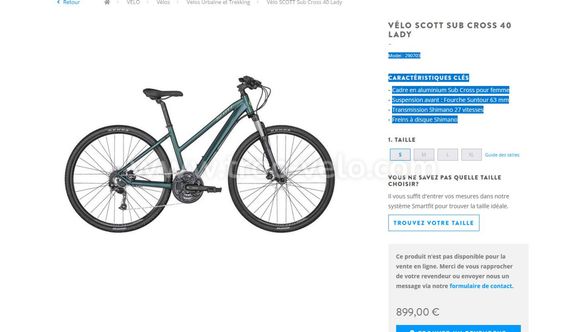 Taille Quel Vtt Femme Choisir Calcul Taille Velo Femme Lapierre