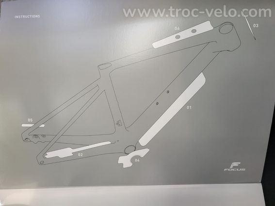 Clear Protec pour cadre Focus (Izalco Max/Paralane) 2024 - 2
