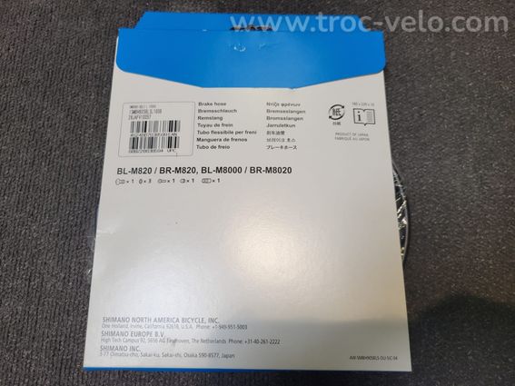 Durite frein à disque Shimano neuve 1000mm - 2
