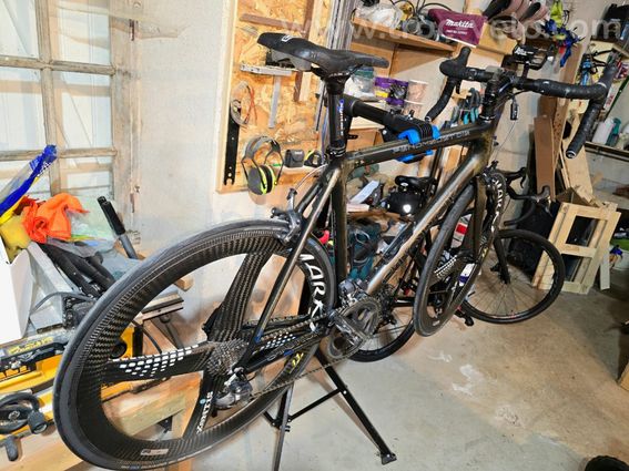 Storck Fenomalist Di2 Carbon Aero Road Bike – Dura Ace Di2 – Carbon Wheels – Size 54 6.8kg - 5