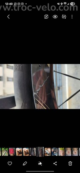 Roue avant carbone elitewheels drive 50DII - 3