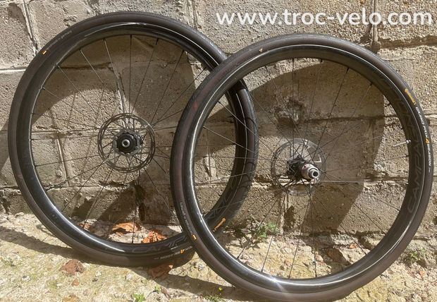 Paire de roues Gravel carbone campagnolo Levante XDr  - 3