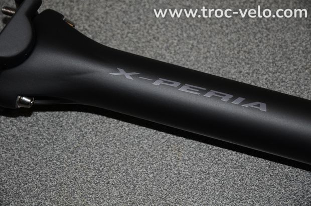 Tige de selle Neuf Ultra legere FULL CARBONE X-PERIA vtt / velo route 31,6 x 400 - 2