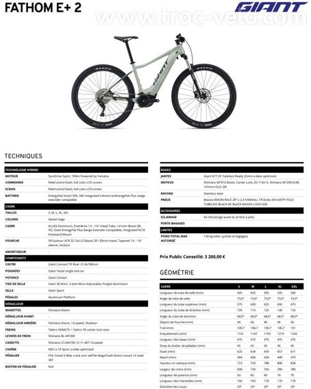 VTT électrique Giant Fathom E+ 2 29 pouces - 4