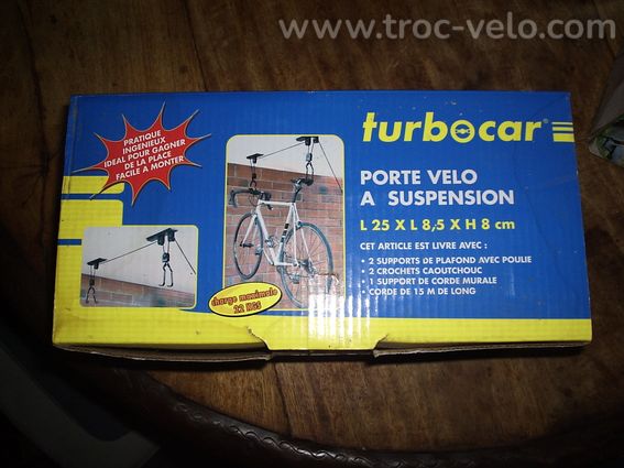 2 portes vélos à suspension neufs  - 2