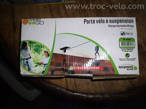 2 portes vélos à suspension neufs  - 3