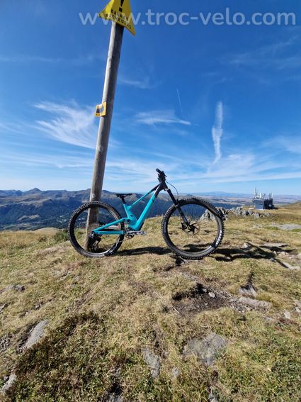 VTT Enduro Scott Genius 910 ST TR 2024 Carbone Taille S – Kit cadre complet Öhlins/FOX - 8